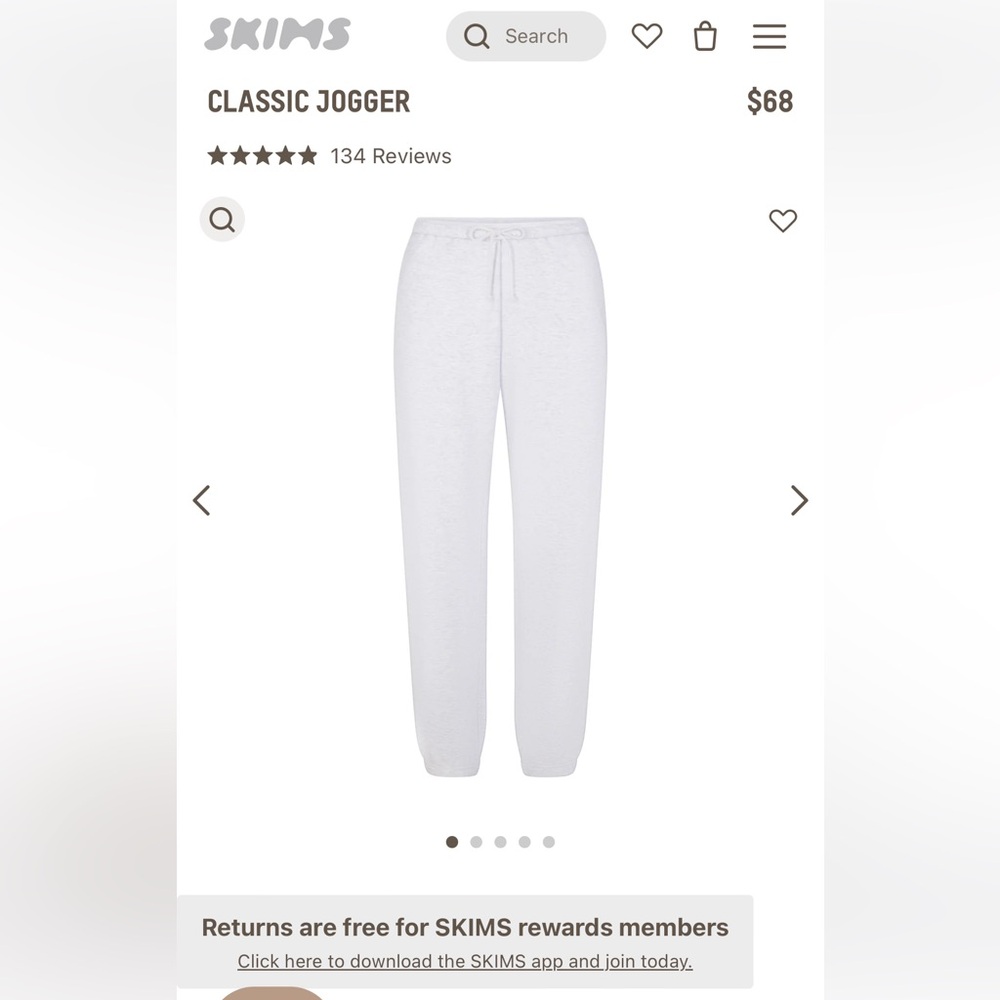 Skims Classic jogger